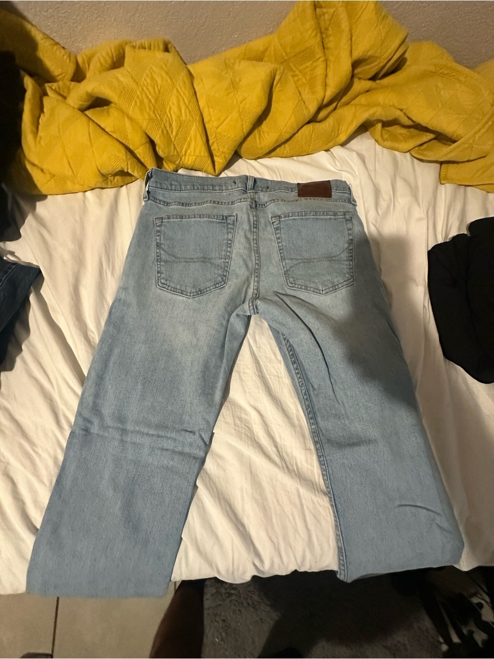 Hollister Light Blue Straight Jeans - Picture 2 of 3
